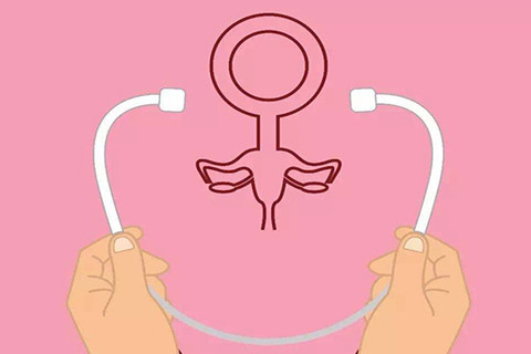 The picture shows care for uterus health